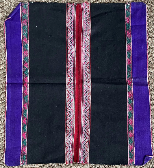 Q'ero Mestana Mesa Altar Ritual Cloth Handwoven on Loom Andean Textile Sacred Valley Peru PF2023-1