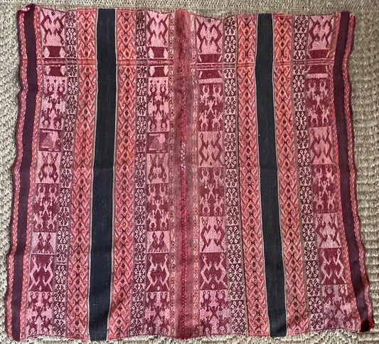 Vintage Q'ero Mestana Mesa Altar Ritual Cloth Handwoven on Loom Andean Textile Sacred Valley Peru 202401