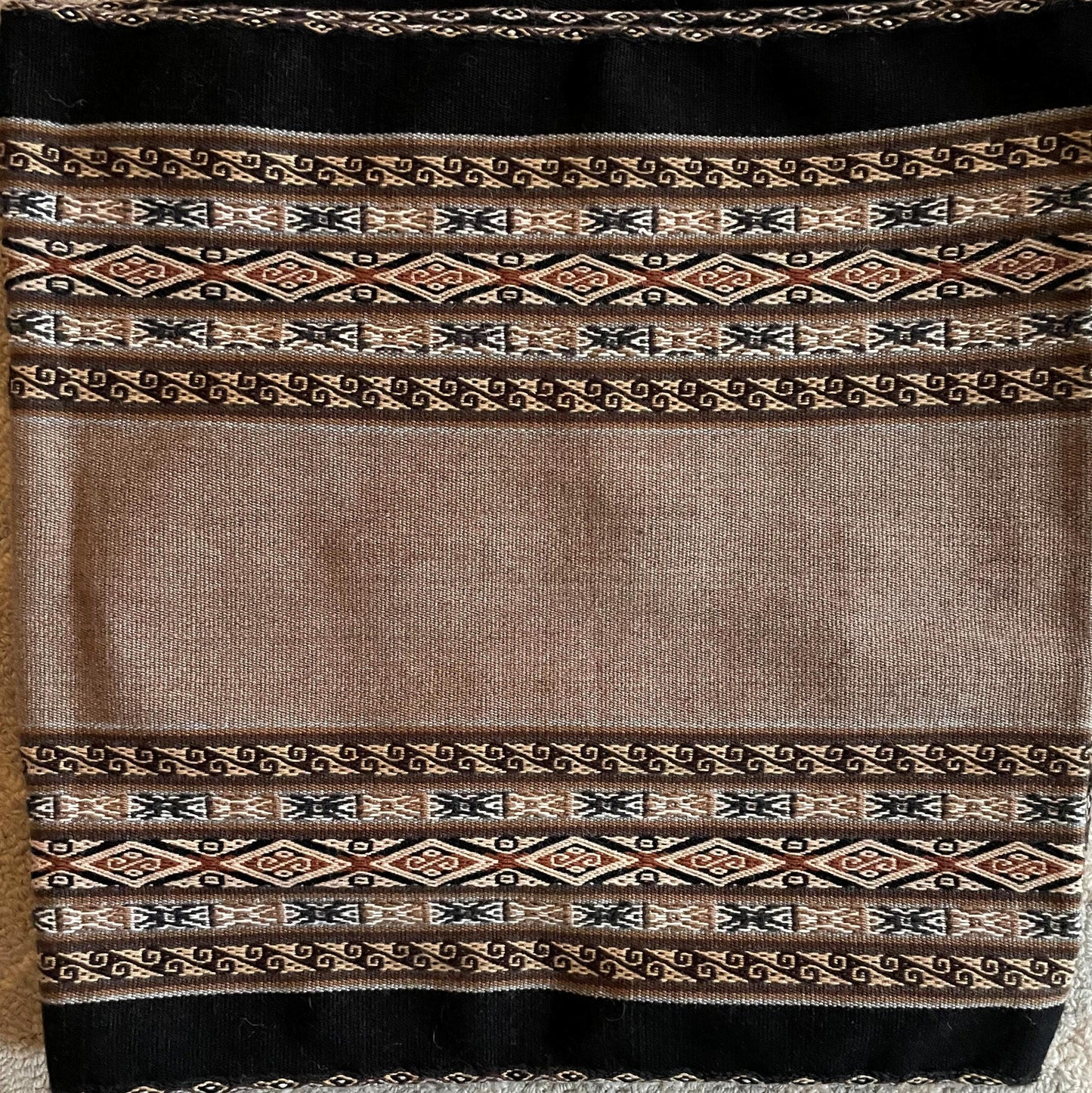 Chinchero Hand Woven Cloth Table Runner Traditional Patterns Sacred Valley Peru 15 x 61 TR3