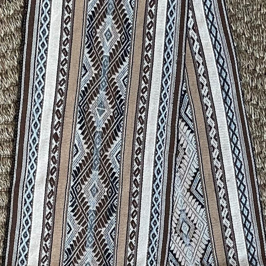 Chinchero Hand Woven Alpaca Scarf Sacred Valley Peru 8 x 80 SC3