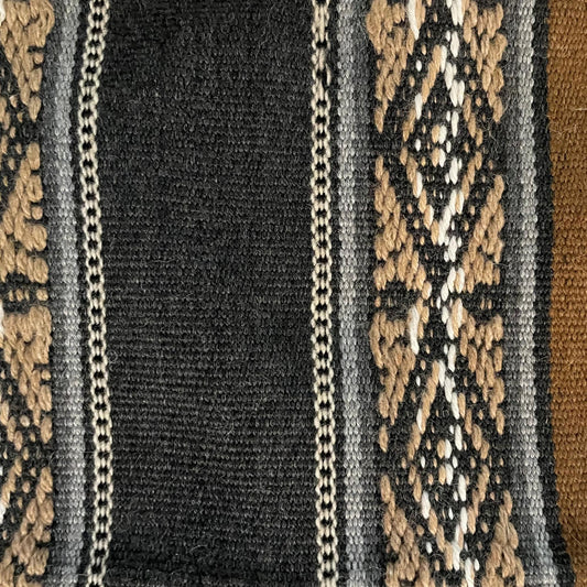 Peruvian Shaman Poncho Hand Woven Alpaca Blend Sacred Valley Peru P2301