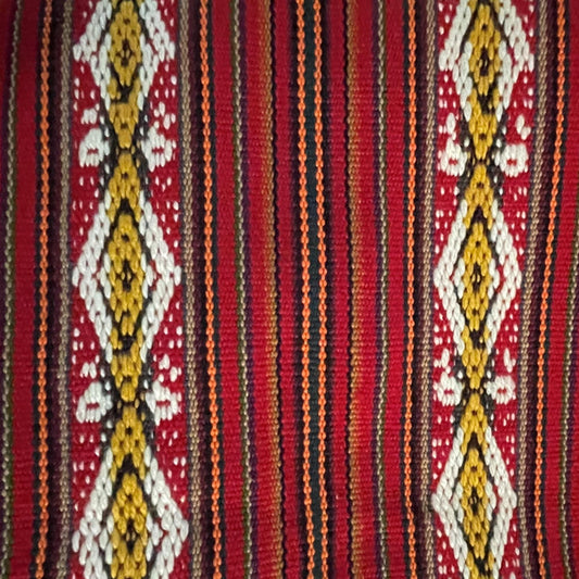 Peruvian Shaman Poncho Hand Woven Alpaca Blend Sacred Valley Peru P2302