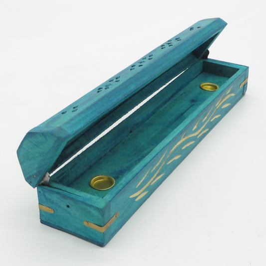 Box Incense Burner Wood