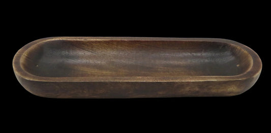 Wooden Boat Incense Burner