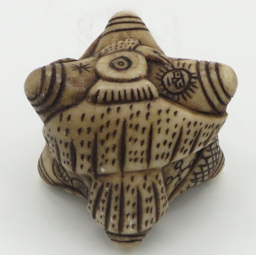 Large Alabaster Caliza Stone Chumpi Stone carving Condor Jaguar Snake hand crafted Sacred Valley Peru - Shaman Things