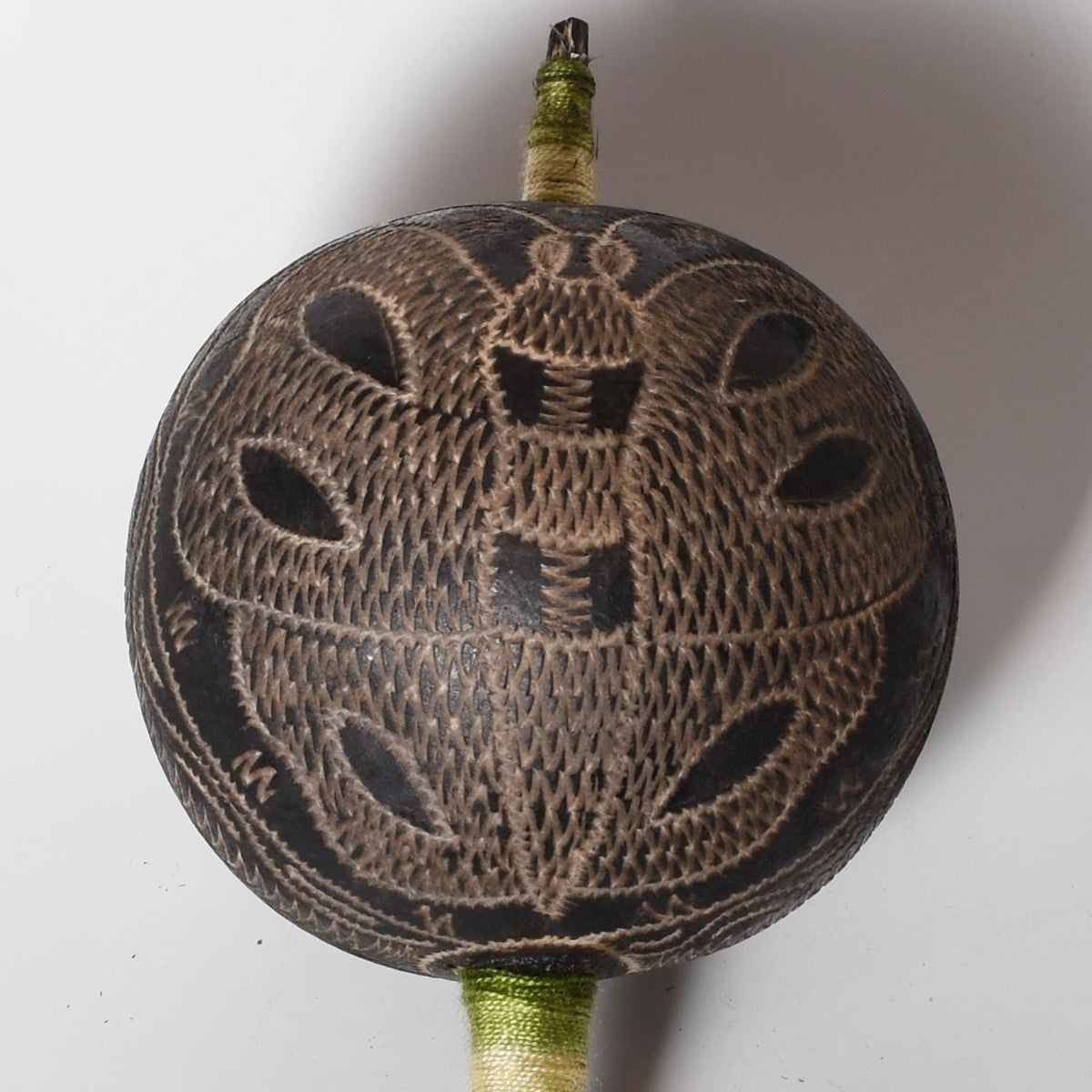 Large Shipibo Ceremonial Rattle Butterfly Handcrafted Peru – Shaman Things
