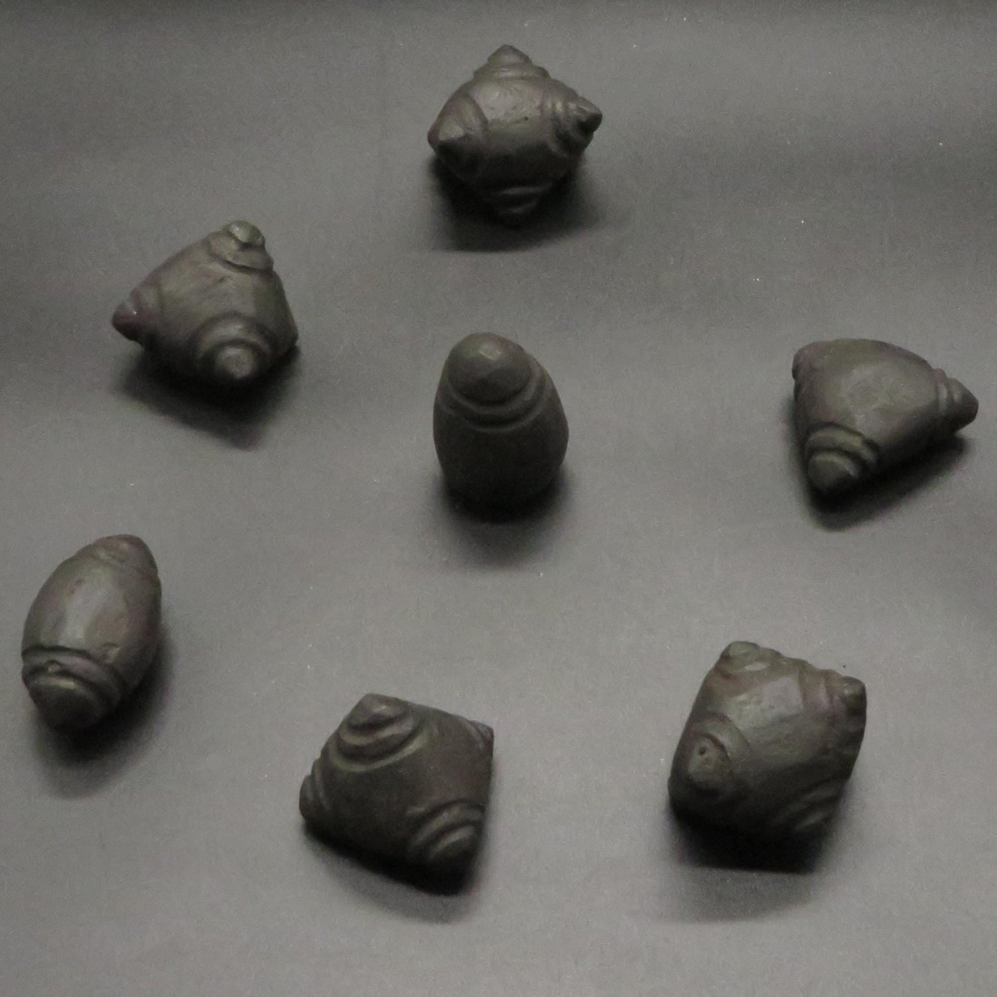 Peruvian Chumpi Khuya Apu Stones Set of 7 Jiwaya Meteorite Stone hand crafted Sacred Valley CS2407 - Shaman Things