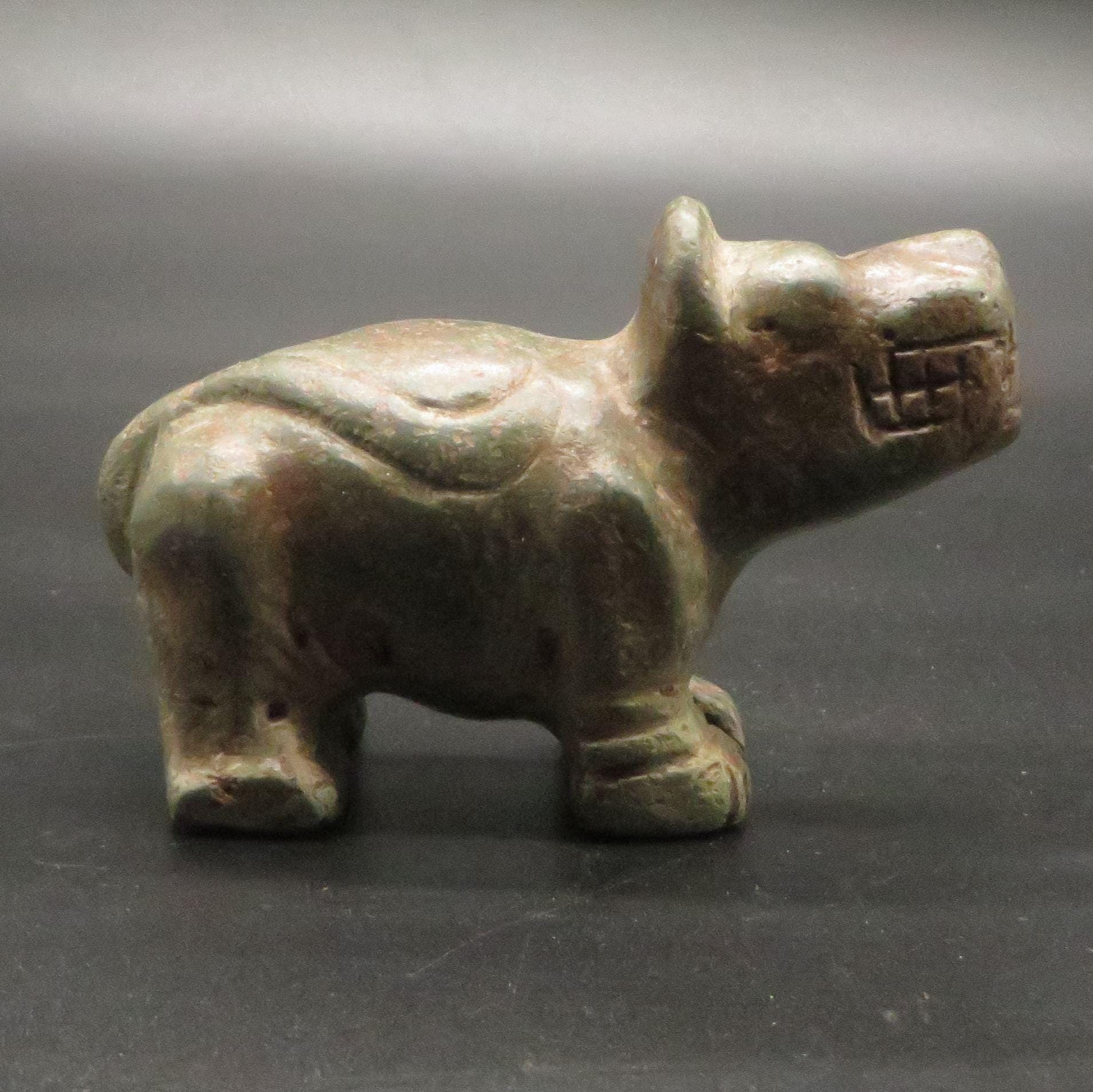 Peruvian Power Animal Stone Carving Jaguar hand carved Sacred Valley P24 - 9 - Shaman Things