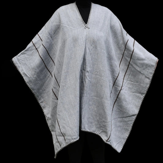Peruvian Shaman Poncho Hand Woven Alpaca Blend Sacred Valley Peru