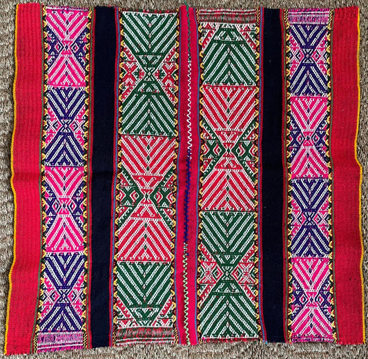 Q'ero Mestana Mesa Altar Ritual Cloth Handwoven on Loom Andean Textile Sacred Valley Peru 52508 - Shaman Things