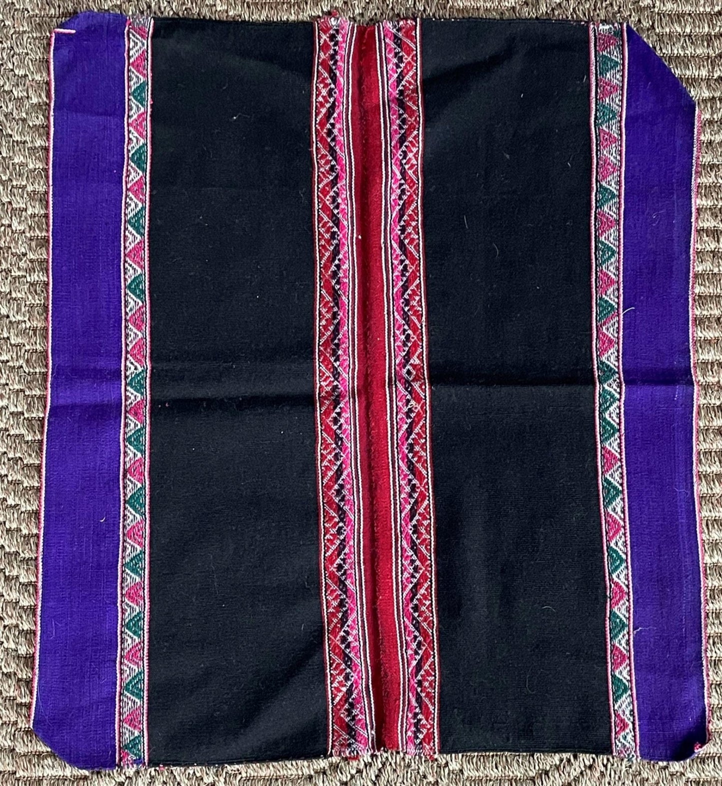 Q'ero Mestana Mesa Altar Ritual Cloth Handwoven on Loom Andean Textile Sacred Valley Peru PF2023 - 1 - Shaman Things