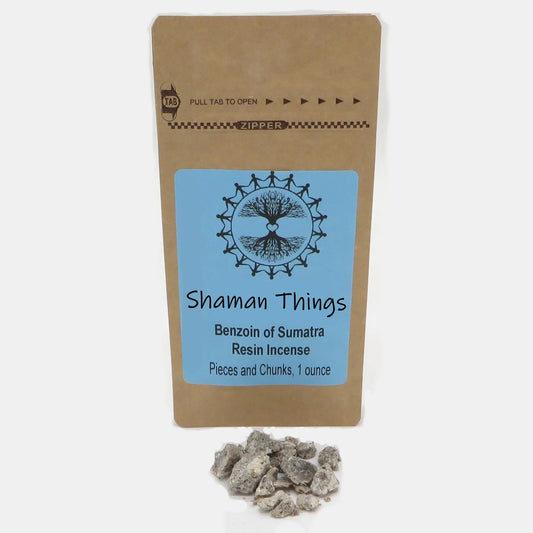Benzoin of Sumatra Resin Incense One Ounce