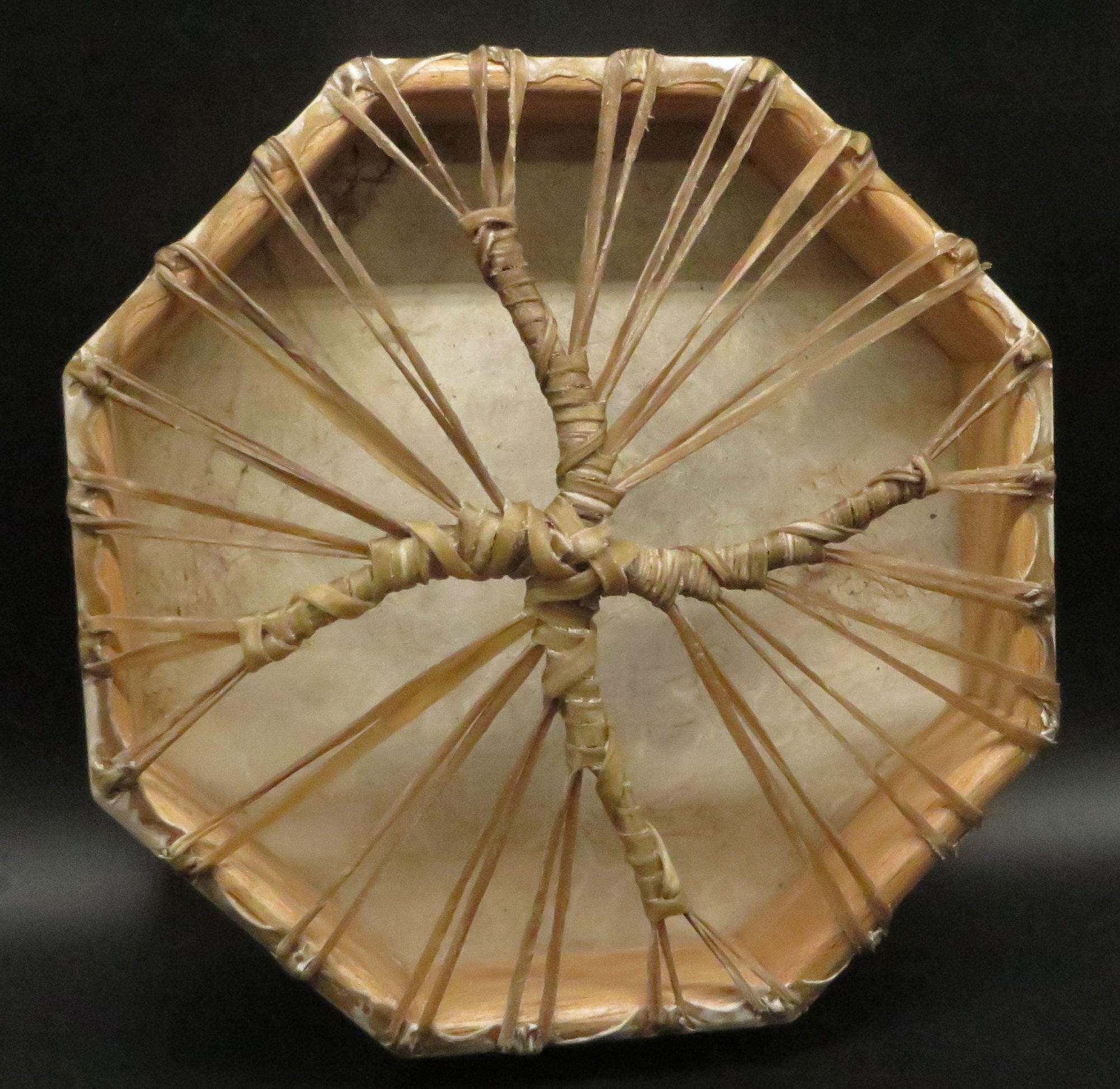 Shaman Drum Hand Made and Hand Painted Jaguar Made in Sacred Valley Peru - Shaman Things