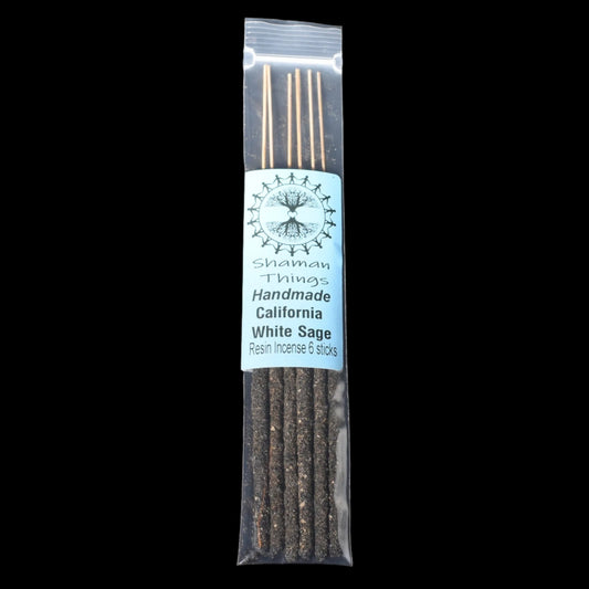 Shaman Things Handmade California White Sage Incense Sticks - Shaman Things