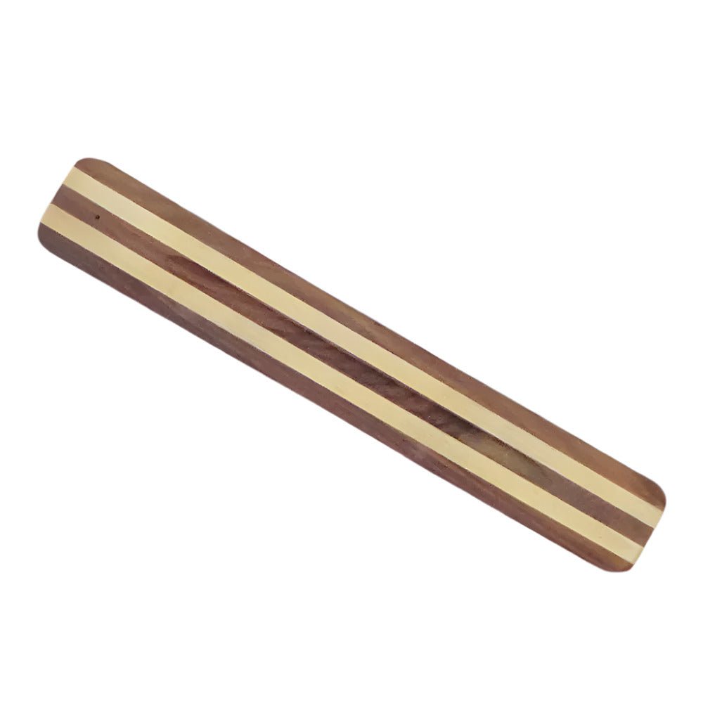 Stick Incense Burner Wood Two - Tone - Shaman Things