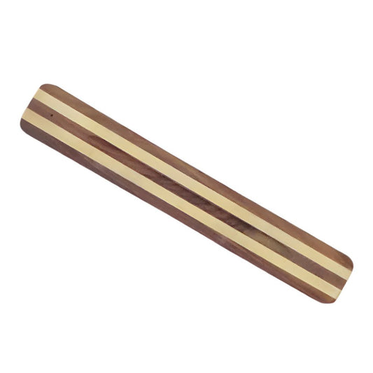 Stick Incense Burner Wood Two - Tone - Shaman Things
