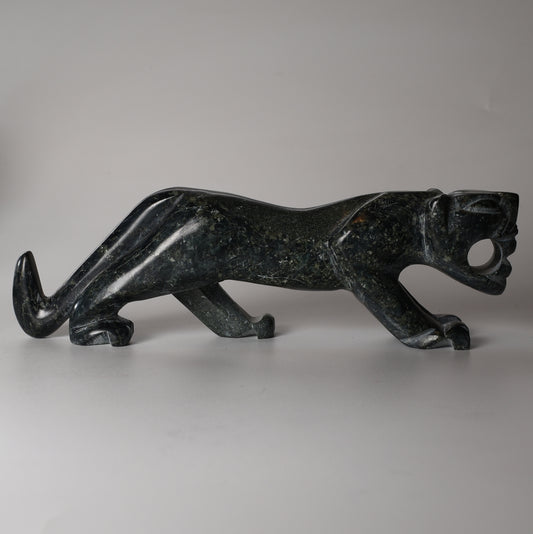 Peruvian Power Animal Stone Carving Jaguar hand carved Sacred Valley S52524