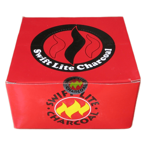 Swift - Lite Charcoal 33MM Red Foil Box 8 Rolls - Shaman Things