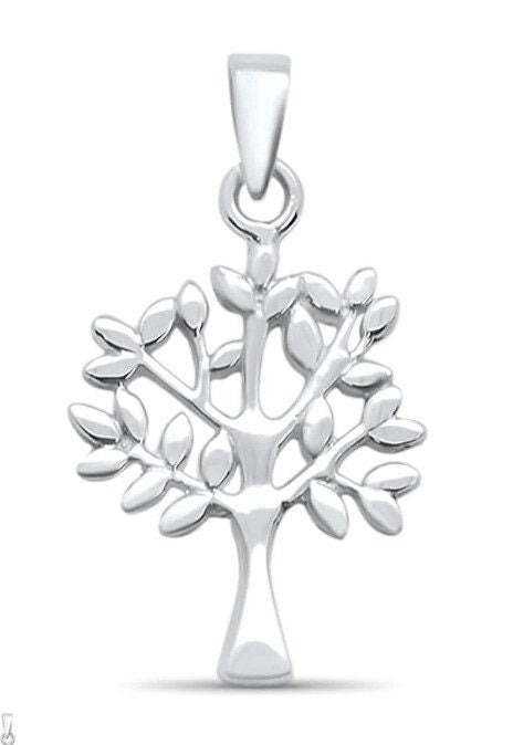 Tree of Life Pendant Sterling Silver PSJ7 - Shaman Things