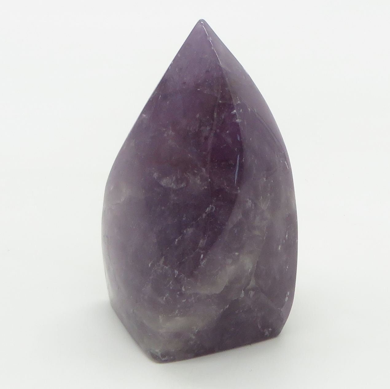 Amethyst Crystal Flame Obelisk Tower 3 1/2" tall 341g LWAF103 - Shaman Things