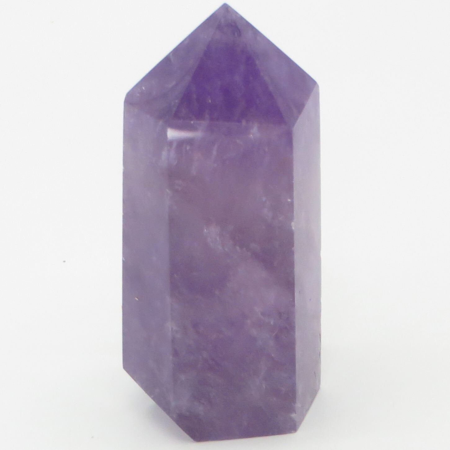 Amethyst Point Obelisk Tower 3" tall 130g LWOB115 - Shaman Things