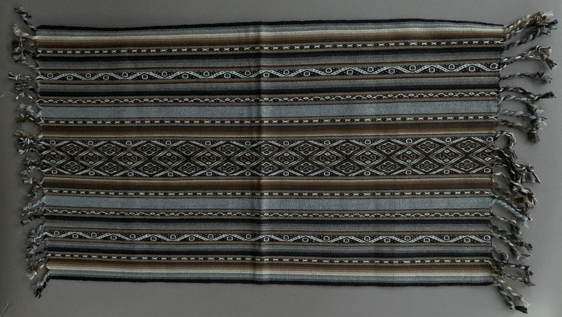 Chinchero Hand Woven Cloth Altar Mesa Cloth Sacred Valley Peru 15 x 30 PS2326 - Shaman Things