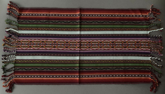 Chinchero Hand Woven Cloth Altar Mesa Cloth Sacred Valley Peru 15 x 32 PS2325 - Shaman Things
