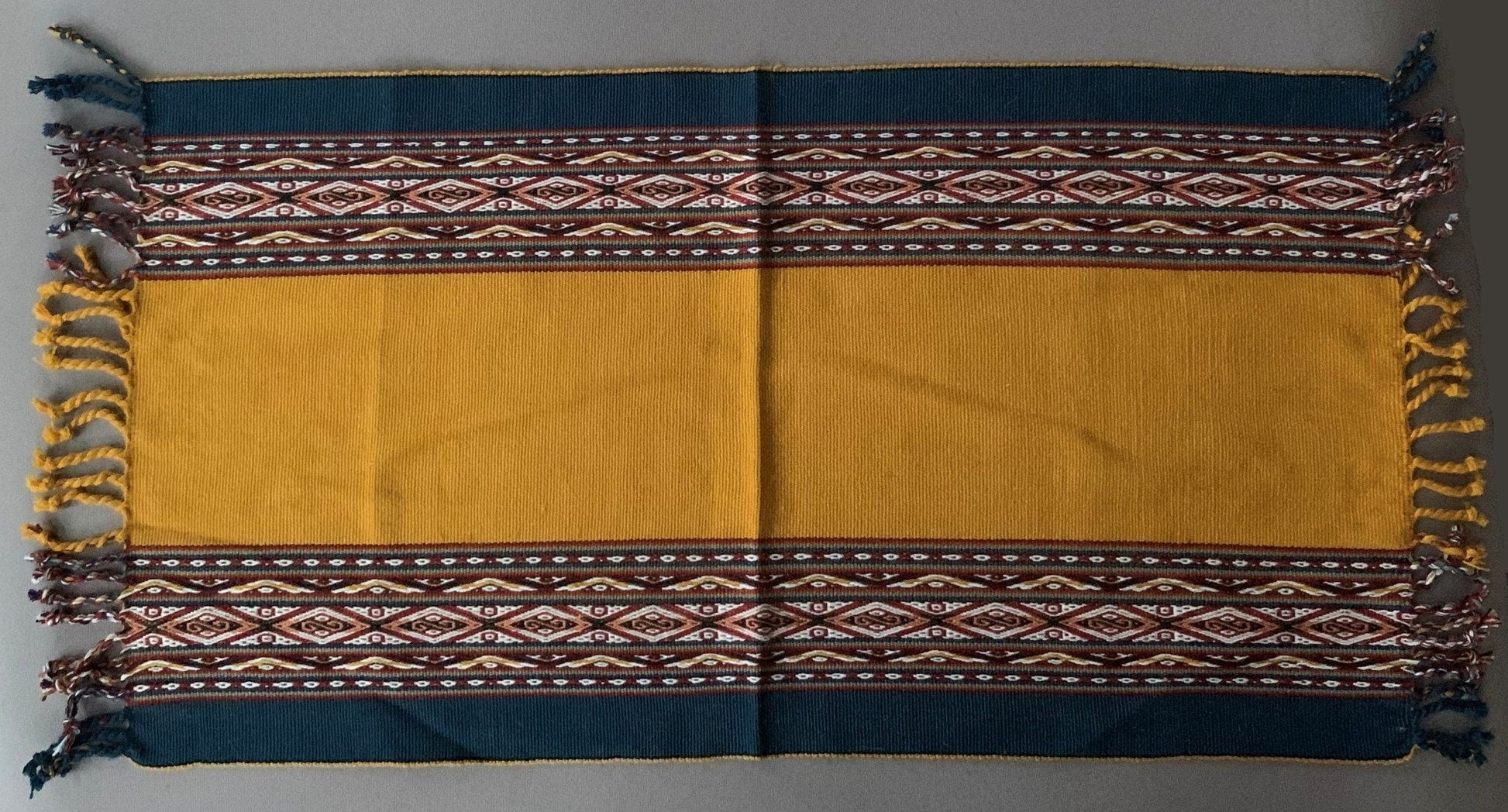 Chinchero Hand Woven Cloth Altar Mesa Cloth Sacred Valley Peru 16 x 34 PS2317 - Shaman Things