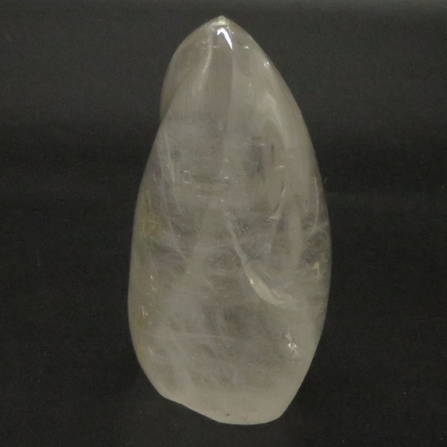 Clear Quartz Crystal Flame Obelisk Tower 4" tall 506g LWCF101 - Shaman Things