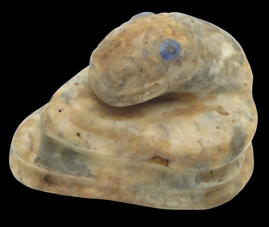 Agate Snake hand carved Sacred Valley Peru