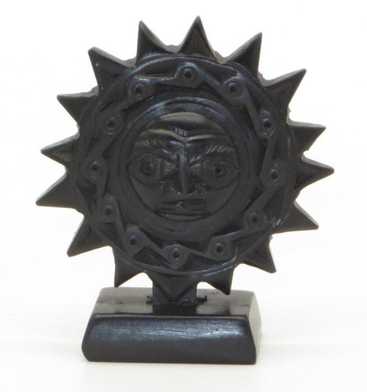 Carved Stone Sun hand crafted Sacred Valley Peru