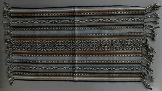 Chinchero Hand Woven Cloth Altar Mesa Cloth Sacred Valley Peru 15 x 30 PS2326