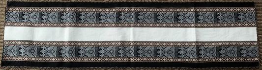 Chinchero Hand Woven Cloth Table Runner Matrimonial Pattern Condors Sacred Valley Peru 16 x 61 TR1