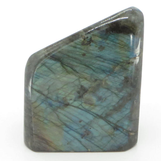 Labradorite Obelisk 3 1/2" tall 2 3/4" wide 18 ounces LWOB108