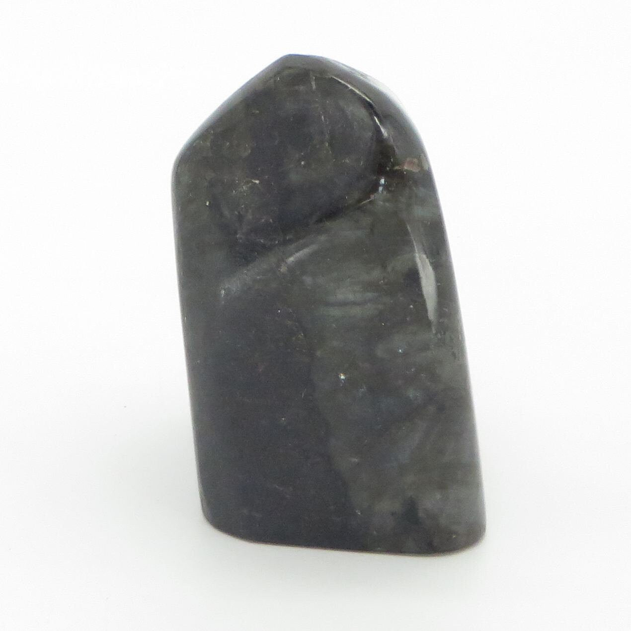 Labradorite Obelisk 3 1/2" tall 2 3/4" wide 20 ounces LWOB110