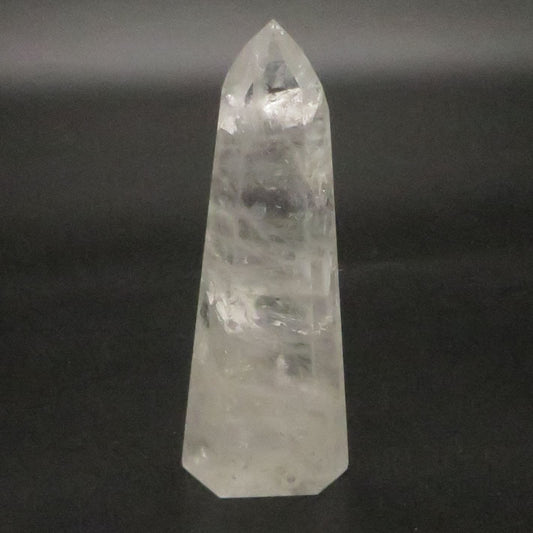 Clear Quartz Point Obelisk Tower 5" tall 242g LWOB103
