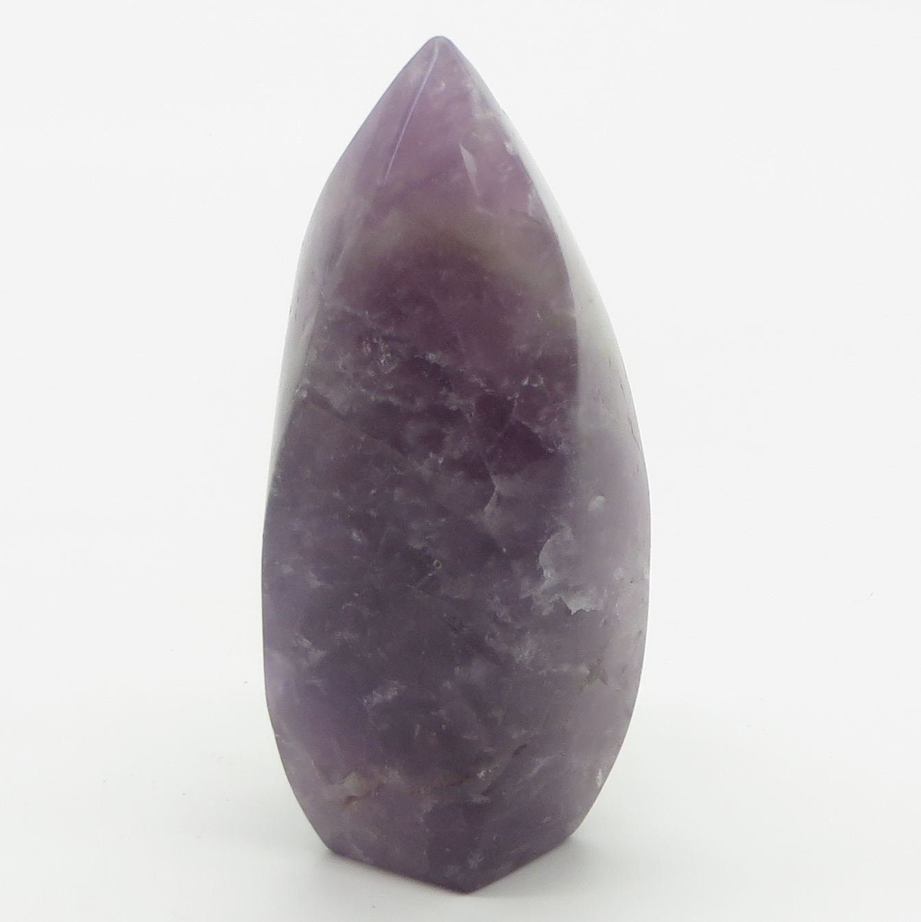Amethyst Crystal Flame Obelisk Tower 4 1/4" tall 268g LWAF105