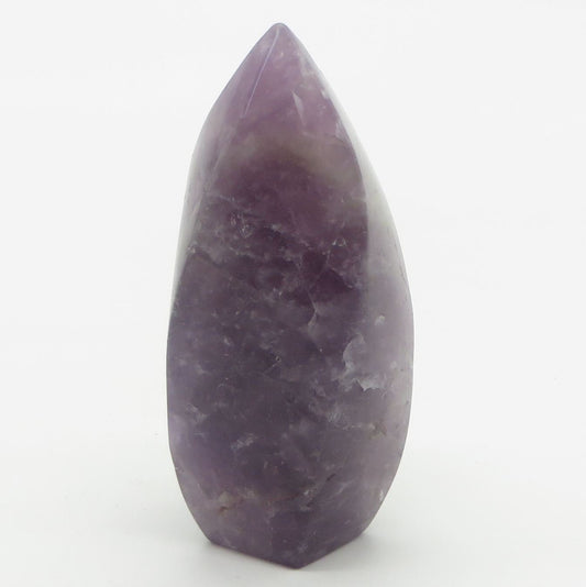 Amethyst Crystal Flame Obelisk Tower 4 1/4" tall 268g LWAF105