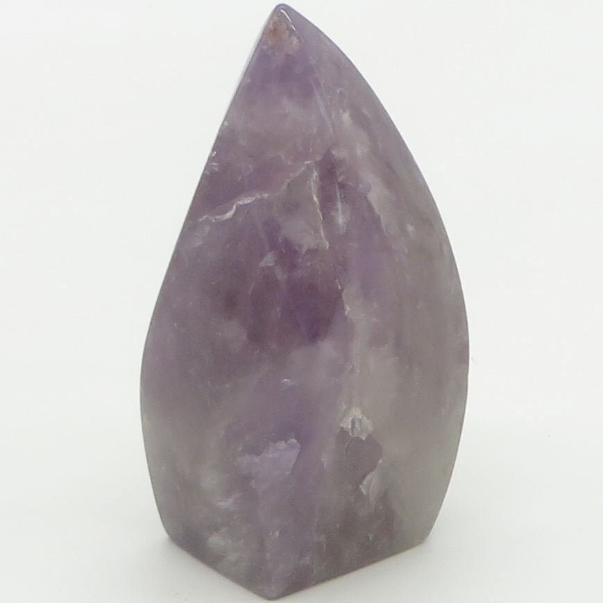 Amethyst Crystal Flame Obelisk Tower 3 1/2" tall 214g LWAF104