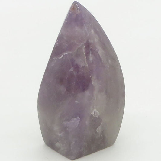 Amethyst Crystal Flame Obelisk Tower 3 1/2" tall 214g LWAF104