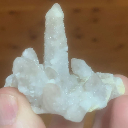 White Spirit Quartz crystal specimen 2" tall, 1 1/2" wide 76 grams LWSQ104