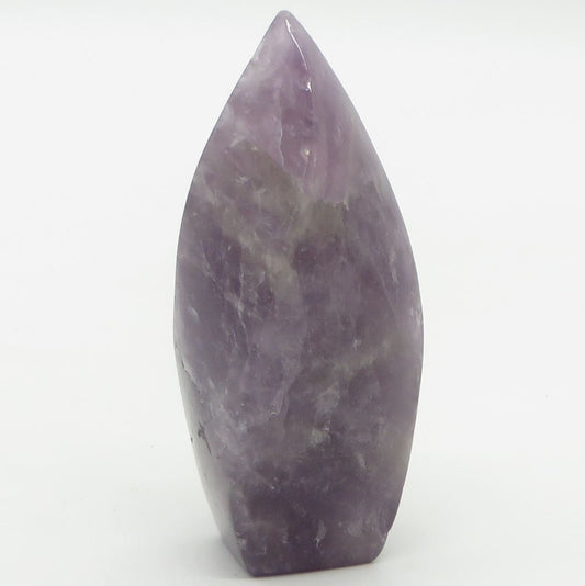 Amethyst Crystal Flame Obelisk Tower 4 1/4" tall 268g LWAF105