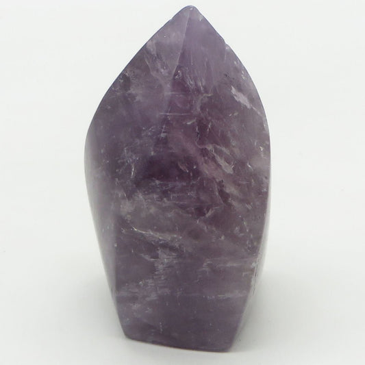 Amethyst Crystal Flame Obelisk Tower 3 1/2" tall 341g LWAF103