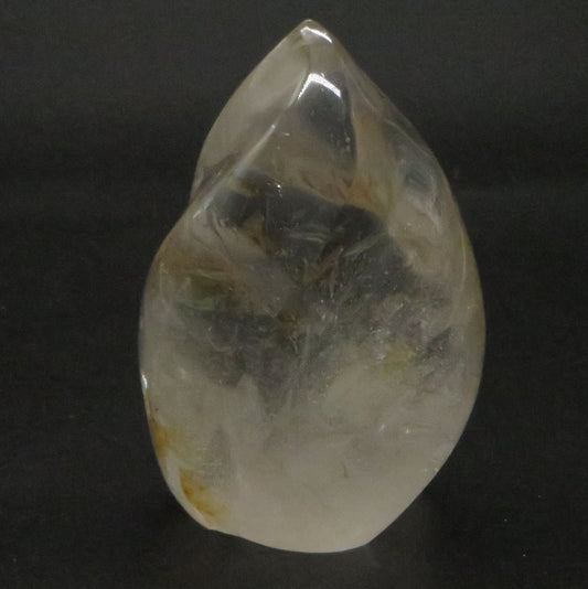 Clear Quartz Crystal Flame Obelisk Tower 3 1/2" tall 367g LWCF103