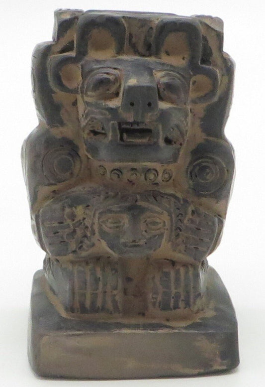 Jaguar Offering Vessel hand crafted Sacred Valley Peru - Shaman Things